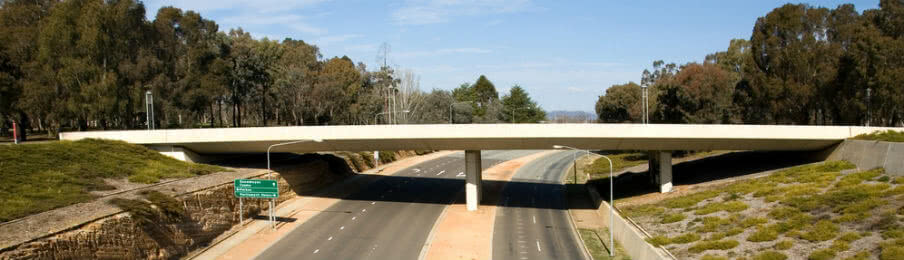 motorway bridge in australian capital territory